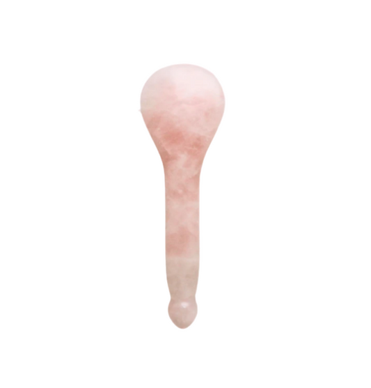 MOUNT LAI The Rose Quartz Acupressure Gua Sha Spoon