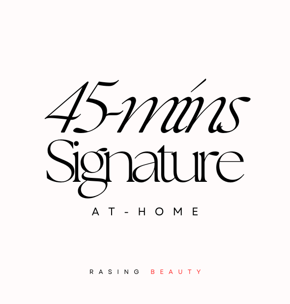 Rasing Beauty Gift Voucher: Signature 45 (At-home)