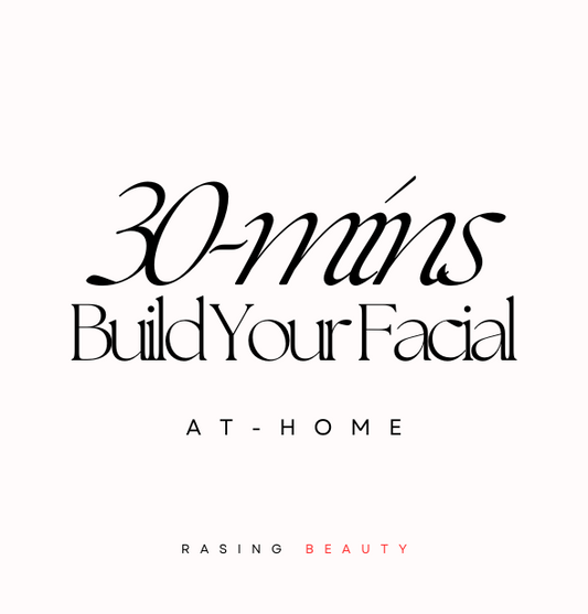 Rasing Beauty Gift Voucher: Build Your Facial 30-minutes (at-home)