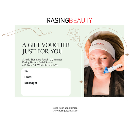 Printable Gift Cards: Strictly Signature 75-Minute (Private Facial Studio)